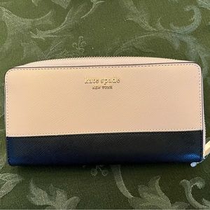 Kate Spade zip-around continental wallet